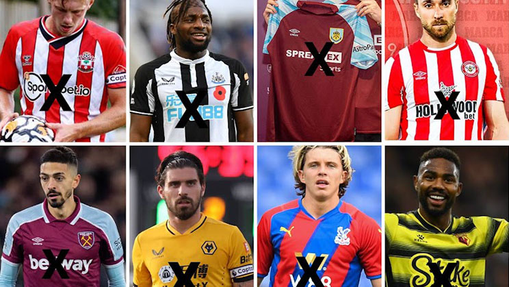 Klub Liga Premier Inggris Disponsori Perusahaan Judi