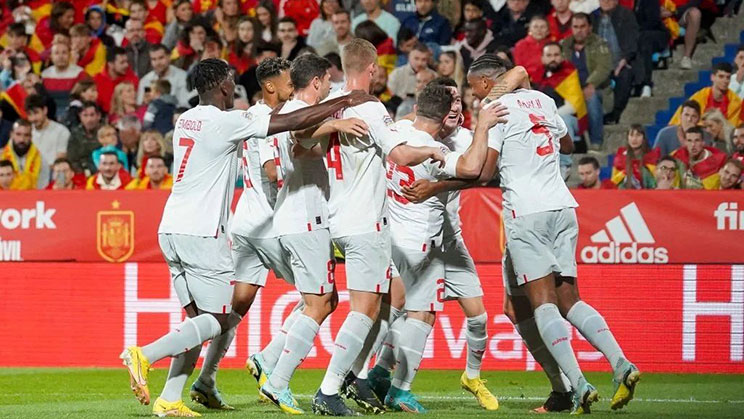 Spanyol kalah dari Swiss di UEFA Nations League