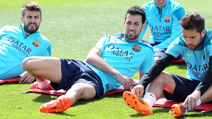 Pimpinan Barcelona Berharap Pique, Busquets dan Alba Hengkang