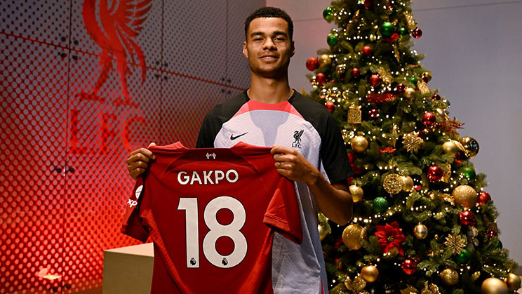 Cody Gakpo direkrut Liverpool