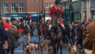 Acara Boxing Day Hunt di Tiverton