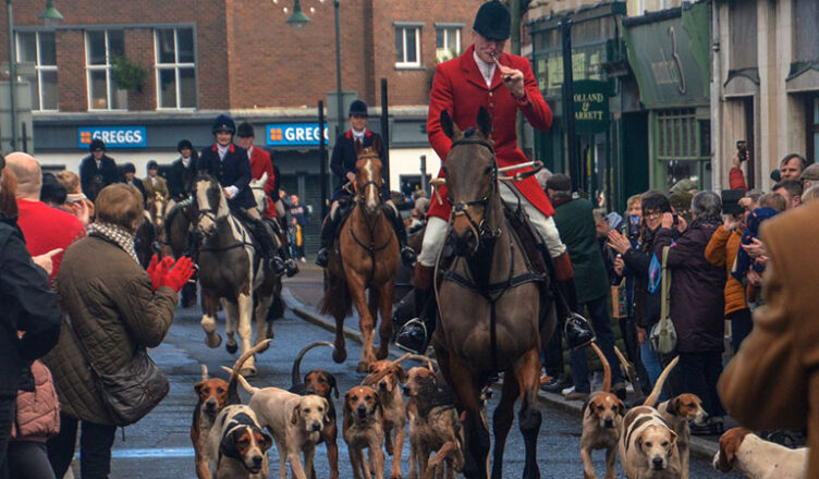 Acara Boxing Day Hunt di Tiverton